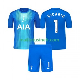 Maillot de Foot Tottenham Hotspur Guglielmo Vicario 1 Extérieur Gardien 2025-26 - Enfant